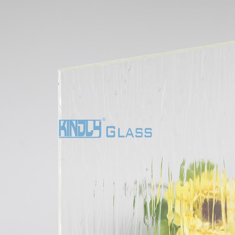 Ultra Clear Rain B Patterned Glass 
